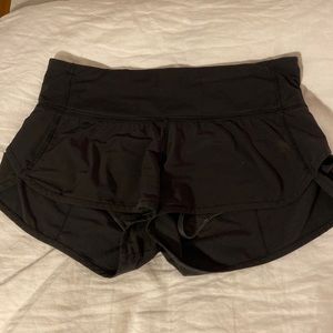 Black Lulu Lemon Shorts